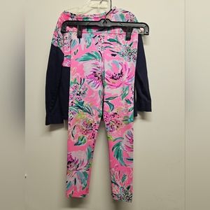 Lily Pulitzer Girl 6/7 Top and Pants